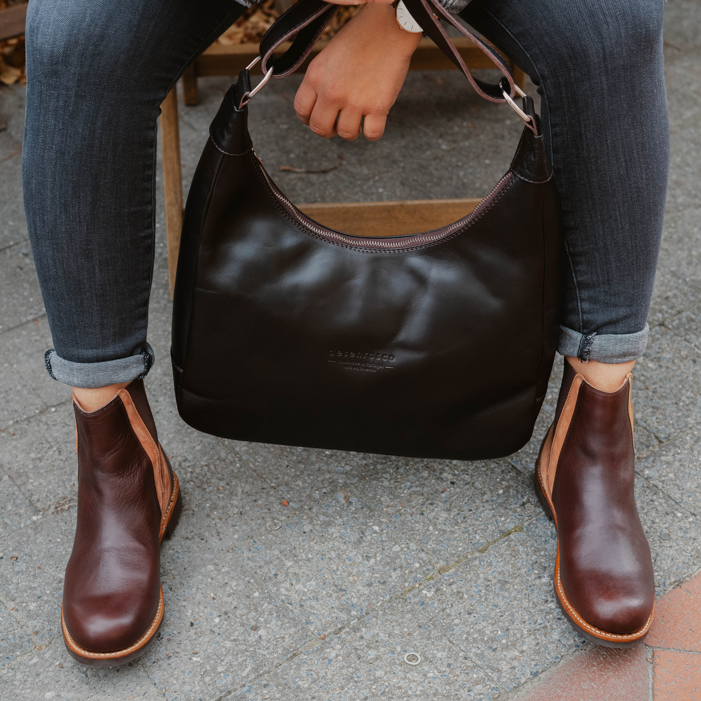 Lua Meia dunkelbraun