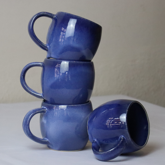 Azulejo Family 4er Set Becher mit Kuchenteller