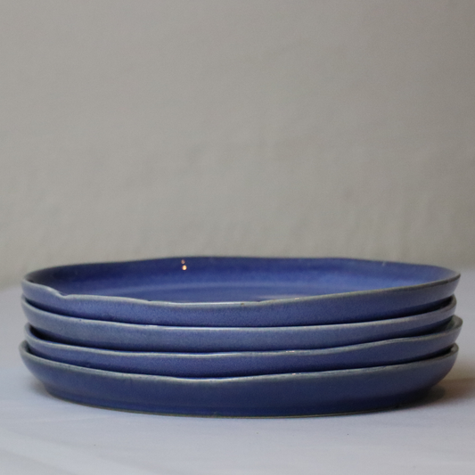 Azulejo 4er Set Kuchenteller