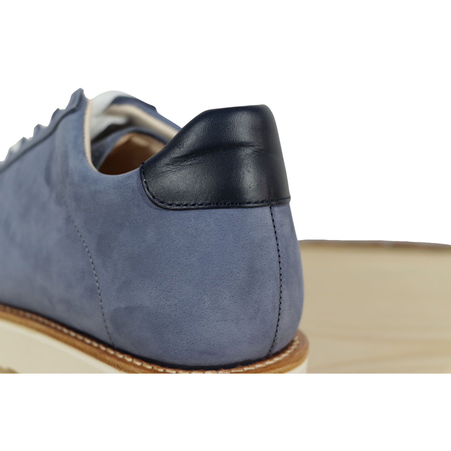 Sneaker Blau Nubuk