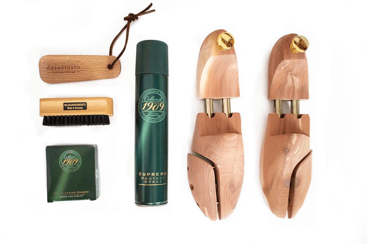 Premium Pflegeset Nubukleder