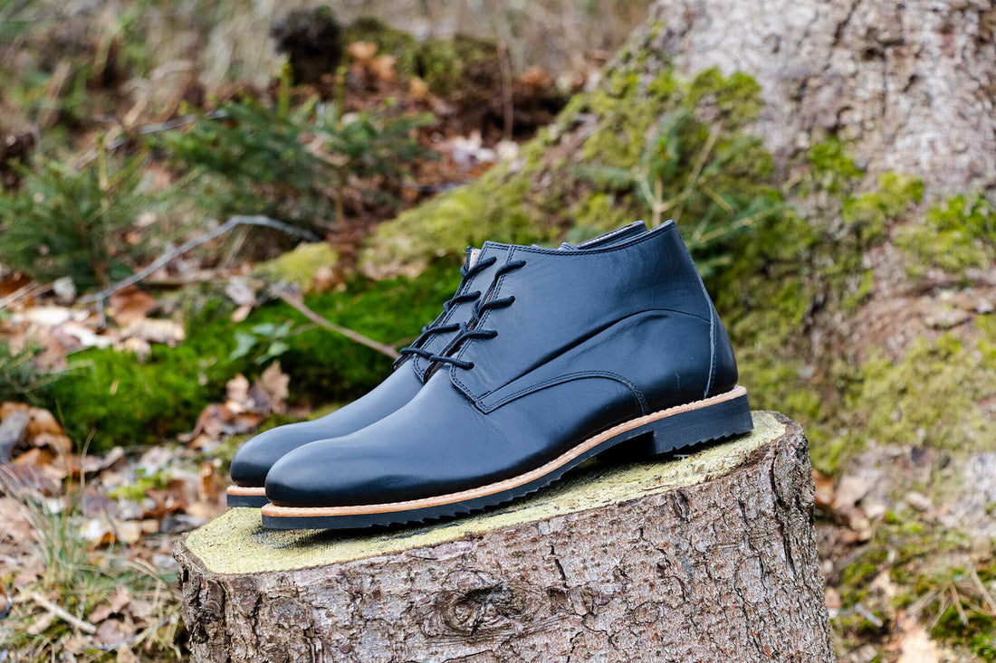 Keine saisonale Wegwerfware: Rahmengenähte Schuhe von desenrasco