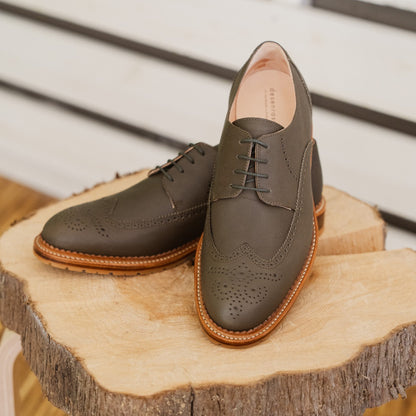 Budapester Halbschuh "Cheio" in olive