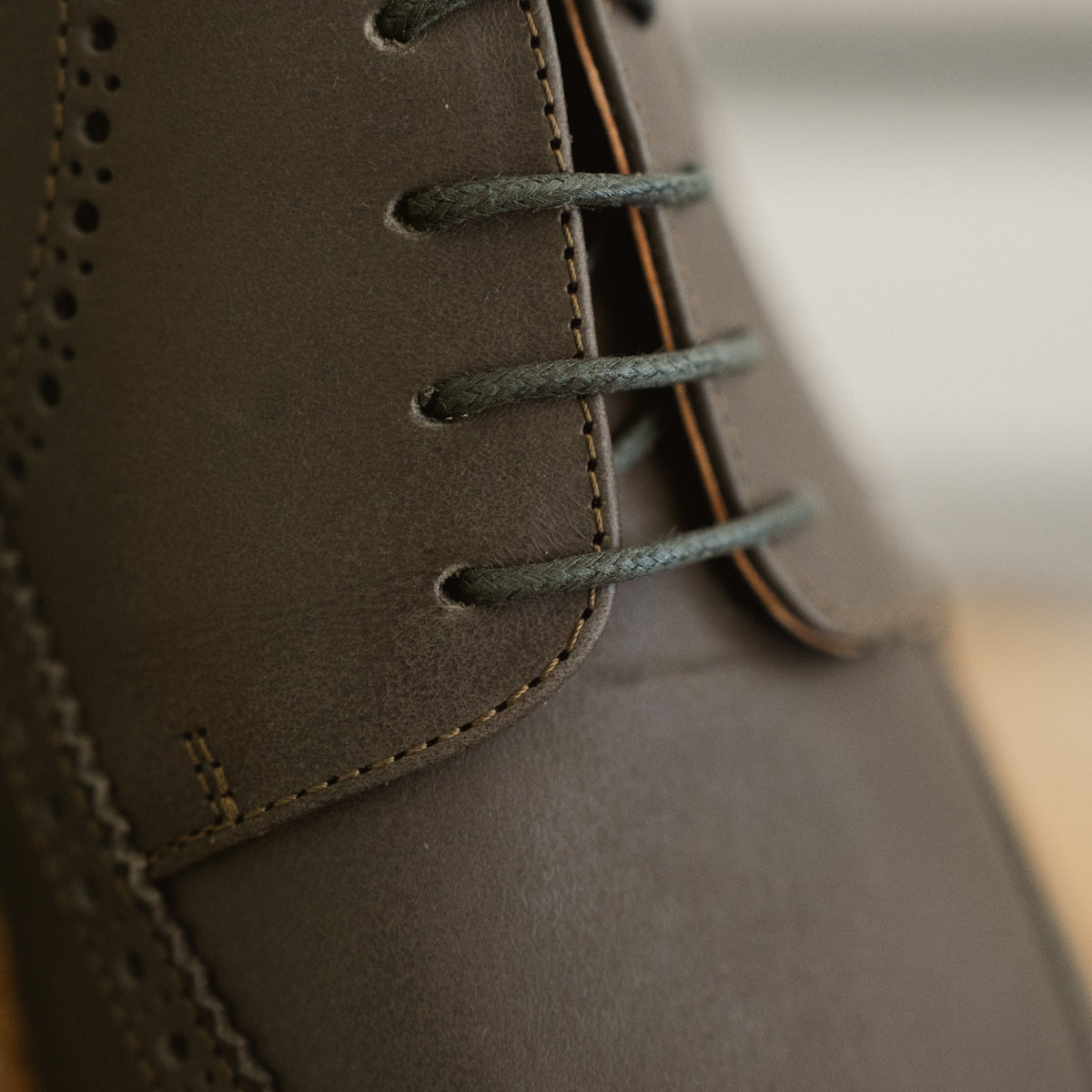 Budapester Halbschuh "Cheio" in olive