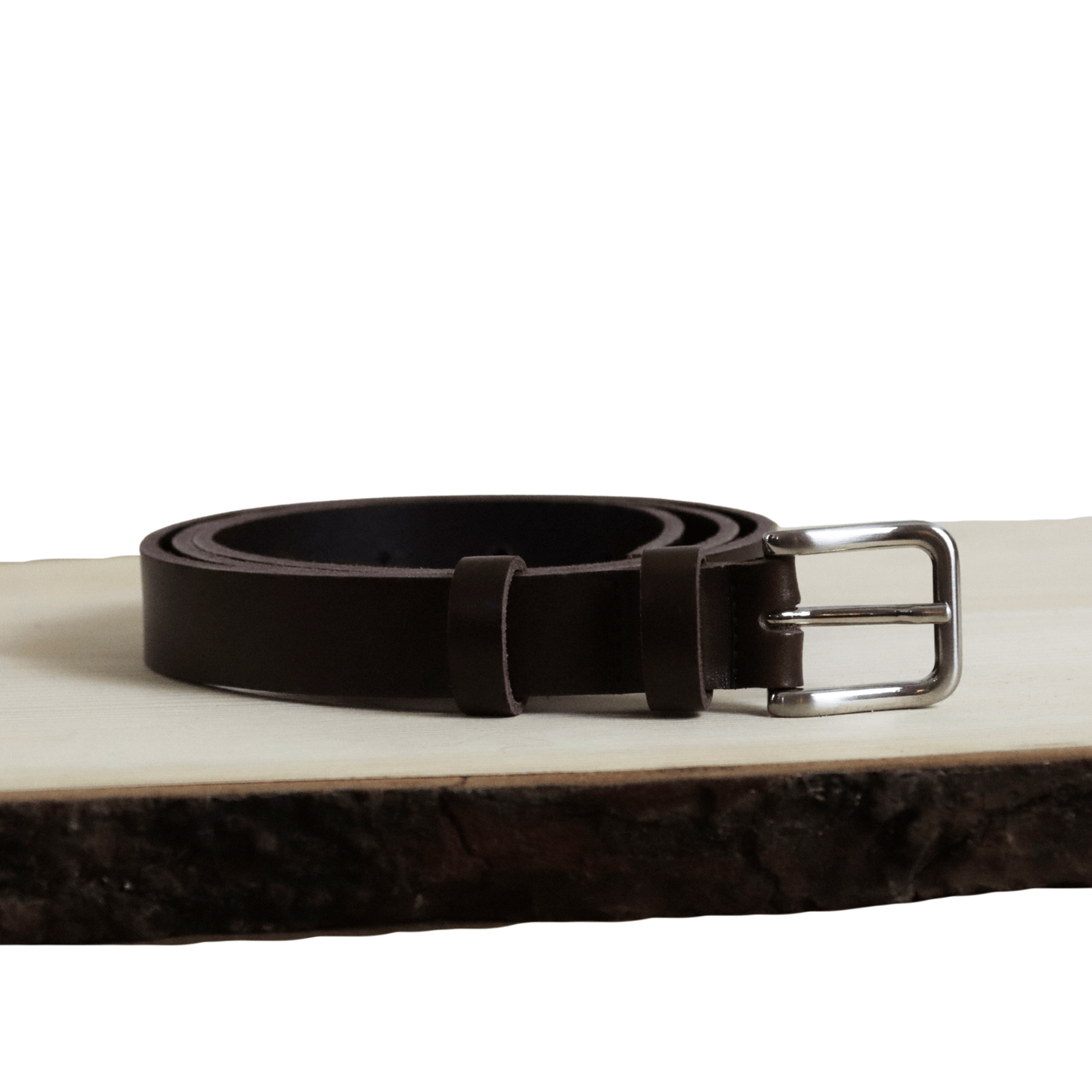 Gürtel Dunkelbraun, schmal