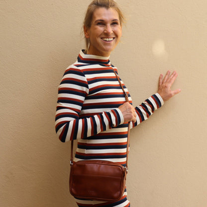 Handtasche Cognac
