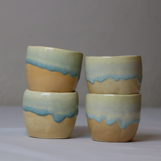 Praia 4er Set Espressobecher