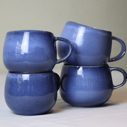 Azulejo 4er Set Becher groß