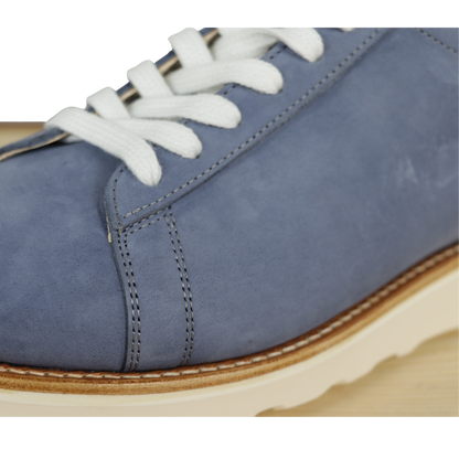 Sneaker Blau Nubuk