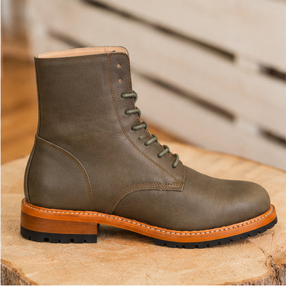 Stiefelette "Primavera" olive
