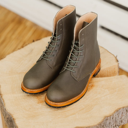 Stiefelette "Primavera" olive